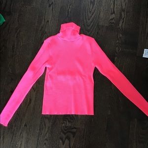 Neon ZARA turtleneck